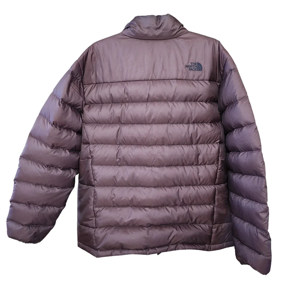 The North‎ Face Puffer Jacket Brown 550 Goose Down Fill Mens XXL
